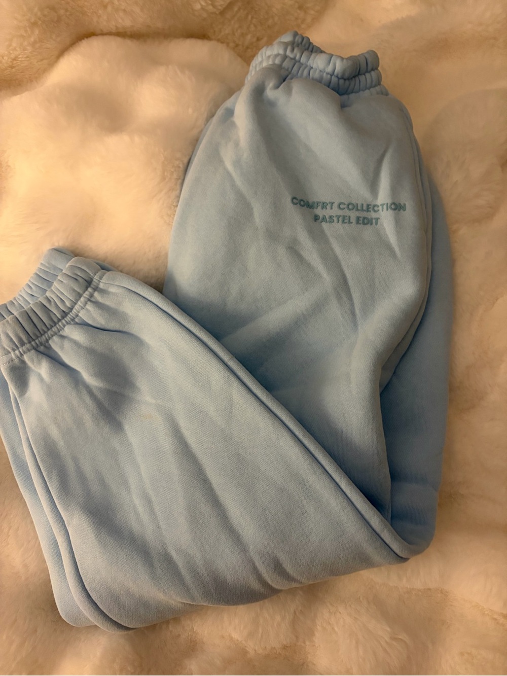 Pastel Edit Comfort Collection Kids Light Blue Sweat Joggers